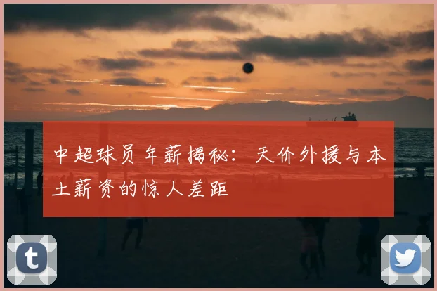 中超球员年薪揭秘:天价外援与本土薪资的惊人差距